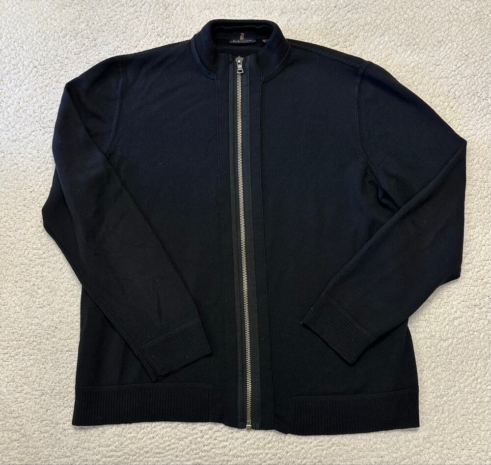 Elie Tahari Womens Wool Sweater Jacket Size 2XL